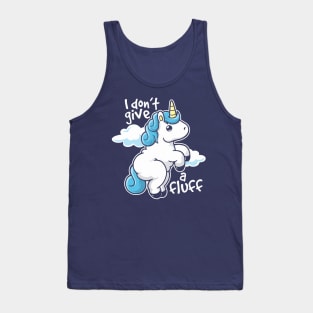 Fluffy unicorn Tank Top